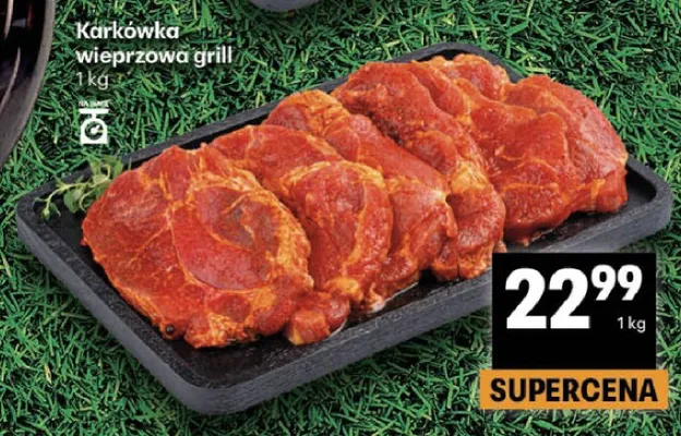 Karkówka wieprzowa grill promocja w Delikatesy Centrum