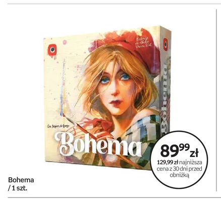 Gra planszowa Bohema promocja w Empik