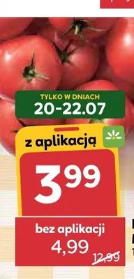 Pomidory malinowe promocja w Stokrotka
