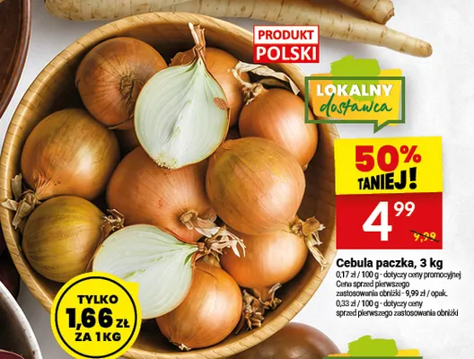 Cebula paczka promocja w Twój Market