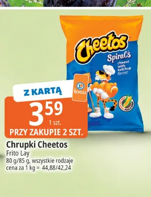 Chrupki Cheetos promocja w Leclerc