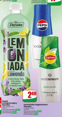 Lemoniada niegazowana Zbyszko promocja w Dino