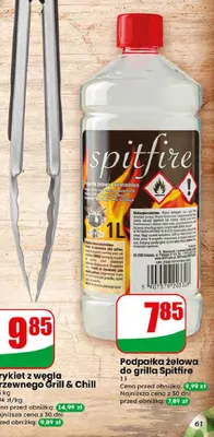 Podpałka żelowa do grilla Spitfire promocja w Dino