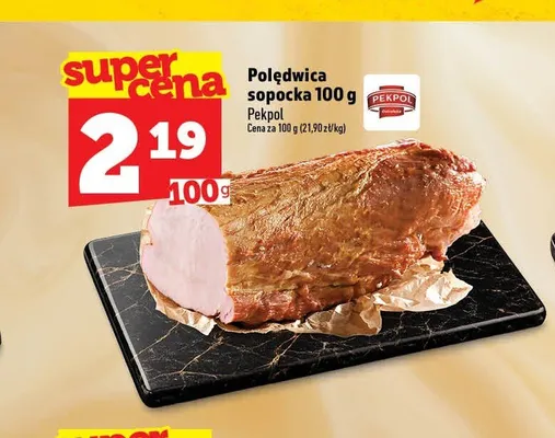 Polędwica sopocka Pekpol promocja w TOPAZ
