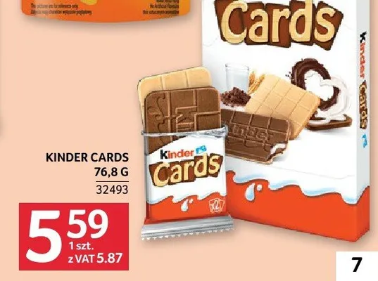 Kinder Cards promocja w Selgros