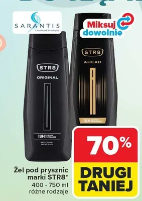 Żel pod prysznic różne rodzaje promocja w Carrefour