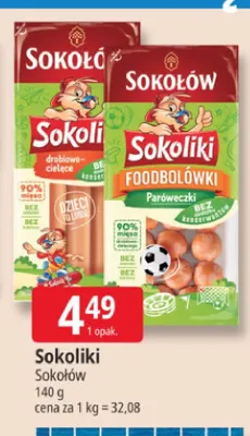 Sokoliki Foodbolówki paróweczki Sokołów promocja w Leclerc