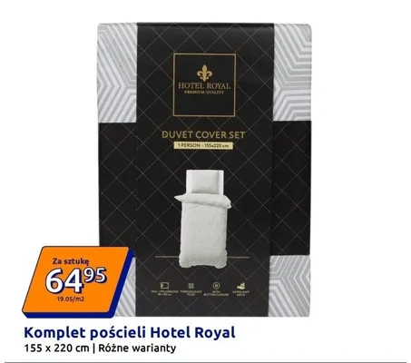 Komplet pościeli 155x220 cm, różne warianty promocja w Action