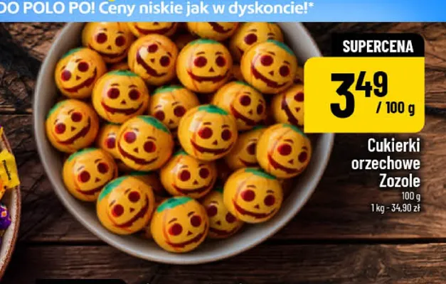 Cukierki orzechowe Zozole promocja w POLOmarket