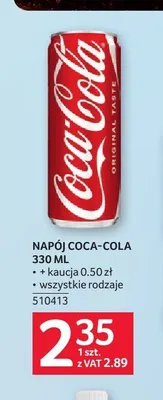Napój Coca-Cola promocja w Selgros