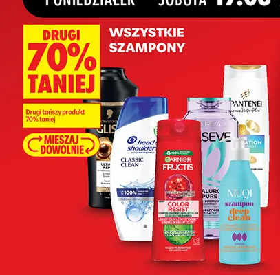 Szampon do włosów Niuqi Deep Clean promocja w Biedronka