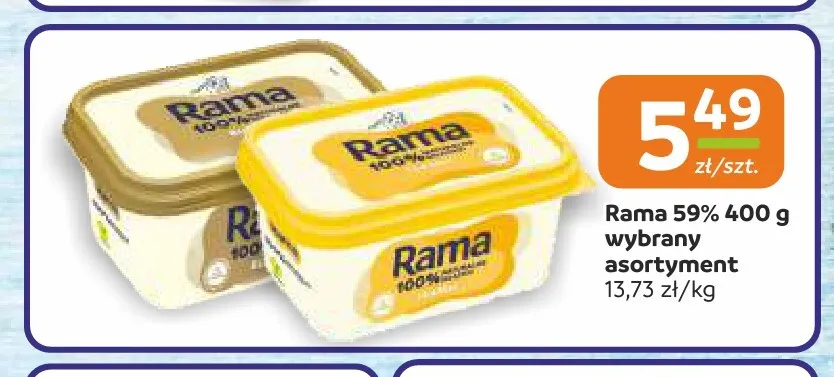 Rama Butter 59% promocja w Gama