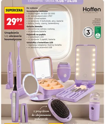 Szczoteczka soniczna Hoffen promocja w Biedronka