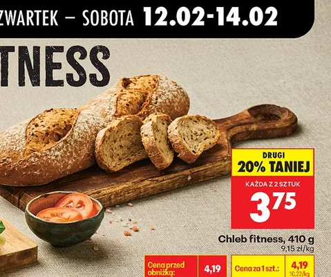 Chleb fitness promocja w Biedronka