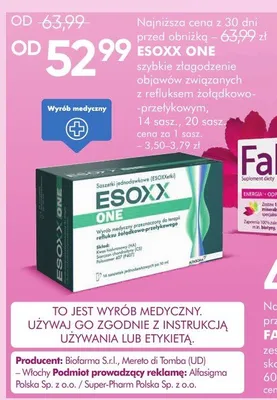 Żel Esoxx One 20ml promocja w Super-Pharm