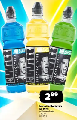 Napój izotoniczny Dr Witt promocja w Netto
