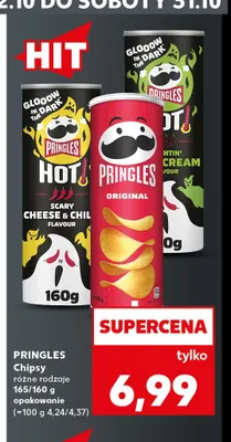 Chipsy Hot Scary Cheese & Chili Pringles promocja w Kaufland