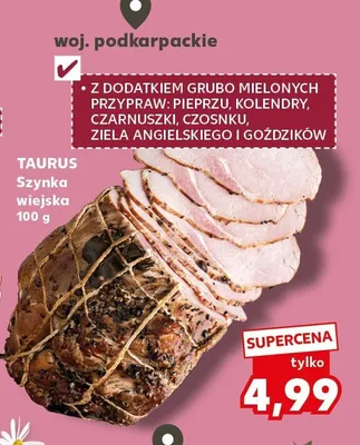 Szynka wiejska promocja w Kaufland