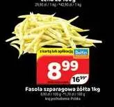 Fasola szparagowa żółta promocja w Delfin