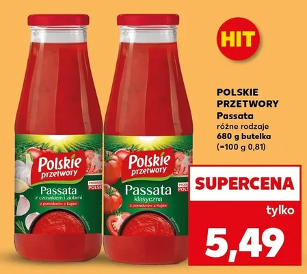 Passata różne rodzaje promocja w Kaufland