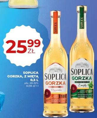 Likier Soplica Gorzka z Miętą promocja w Duży Ben