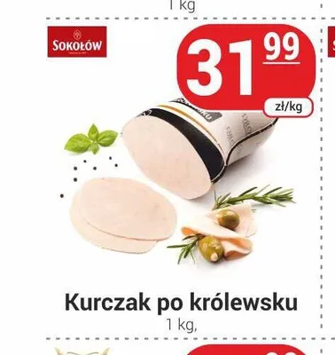 Kurczak po królewsku Sokołów promocja w Delikatesy Sezam