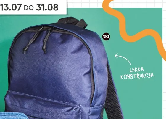 Plecak 14 l promocja w Biedronka