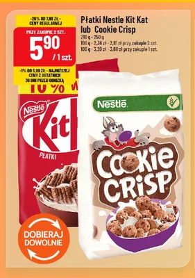 Płatki Nestlé Kit Kat promocja w POLOmarket