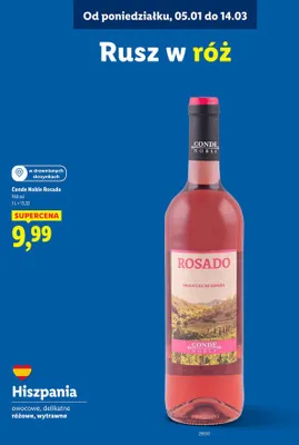Wino Rosado promocja w Lidl