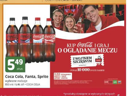 Napój gazowany Coca-Cola promocja w Marketvita