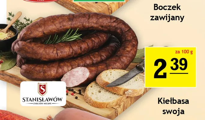 Kiełbasa swoja Stanisławów promocja w Gram Market