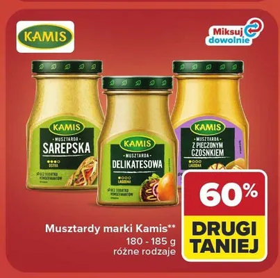 Musztarda Delikatesowa Kamis promocja w Carrefour Market