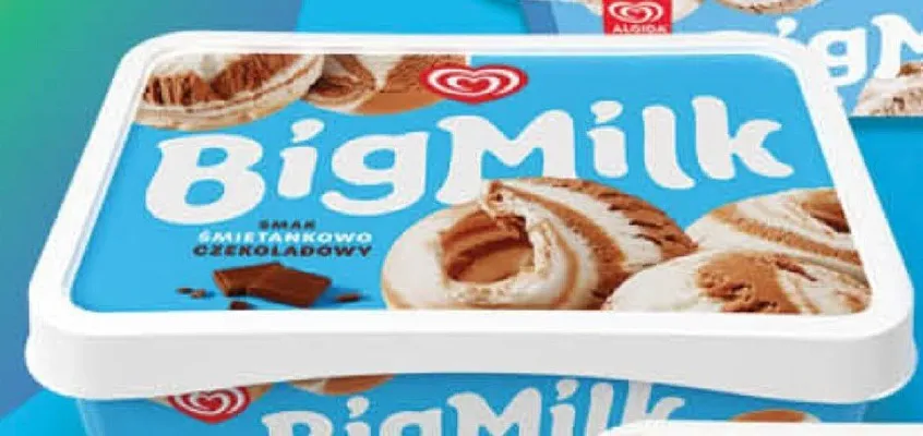 Lody BigMilk śmietankowo-czekoladowe promocja w POLOmarket