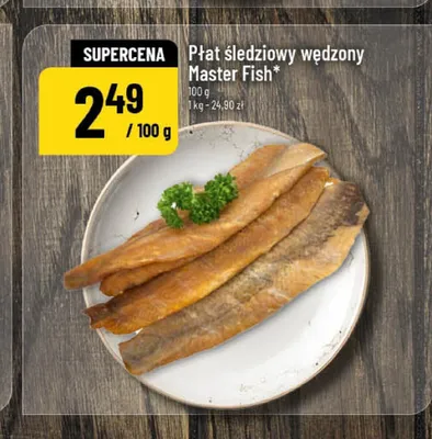 Płat śledziowy wędzony Master Fish promocja w POLOmarket