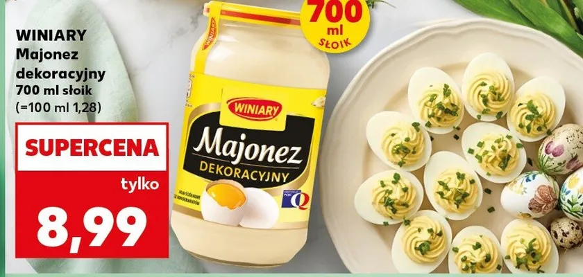 Majonez dekoracyjny  promocja w Kaufland