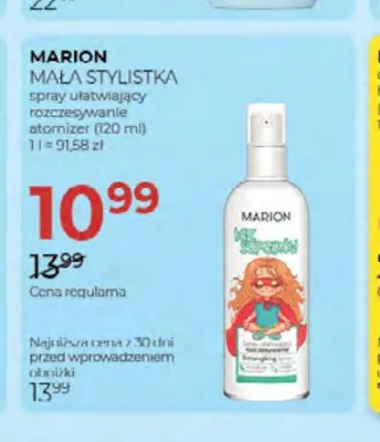 Spray ułatwiający rozczesywanie Marion Mała Stylistka promocja w Drogerie Jawa