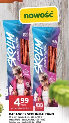 Kabanosy Skolim Palermo JBB promocja w Stokrotka