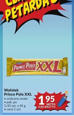 Wafelek Prince Polo XXL Classic promocja w Makro