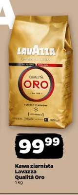 Kawa ziarnista Lavazza Qualità Oro promocja w Netto