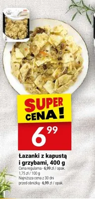 Łazanki z kapustą i grzybami promocja w Twój Market