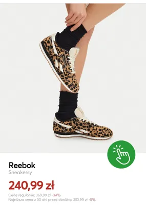 Sneakersy Reebok promocja w eobuwie.pl