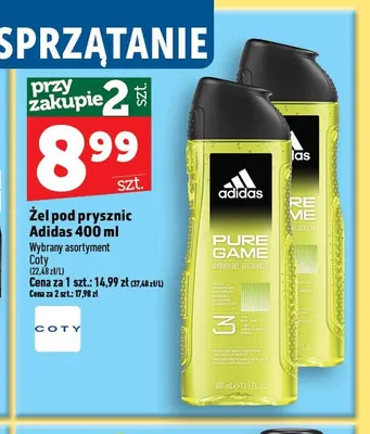 Żel pod prysznic Adidas Pure Game promocja w TOPAZ