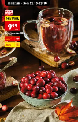 Żurawina polska promocja w Biedronka