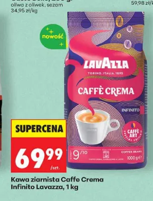 Kawa ziarnista Lavazza Caffè Crema Infinito promocja w Biedronka