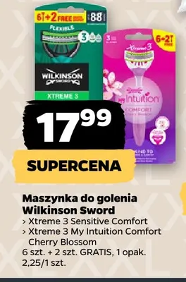 Maszynka do golenia Xtreme 3 My Intuition Comfort Cherry Blossom Wilkinson Sword promocja w Netto