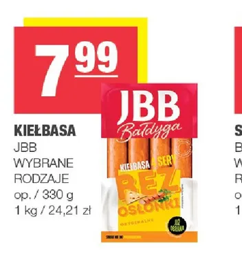 Kiełbasa JBB promocja w SPAR