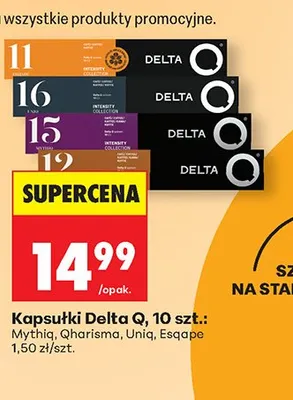 Kapsułki Delta Q Qharisma promocja w Biedronka