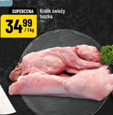 Królik świeży tuszka promocja w POLOmarket