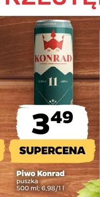 Piwo Konrad promocja w Netto