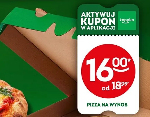 Pizza na wynos promocja w Żabka